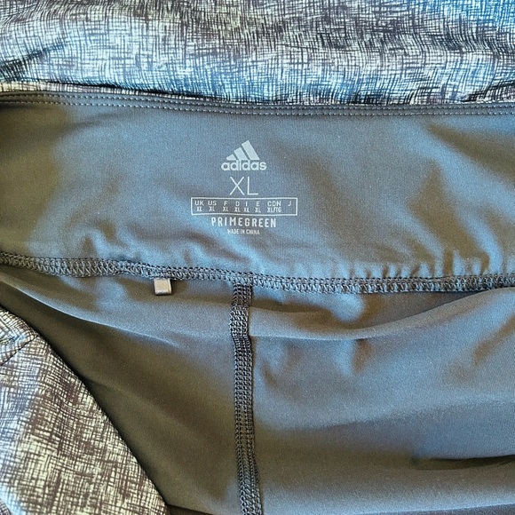 Adidas Blue Patterned Golf Skort - Picture 7 of 9